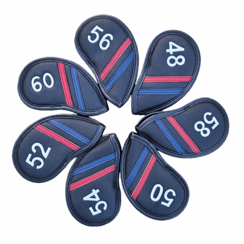Leather set golf irons - golf,