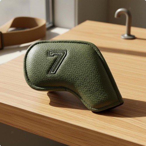 Golf iron head - head, covers